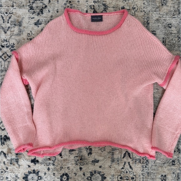 Wooden Ships Pink Sweater
